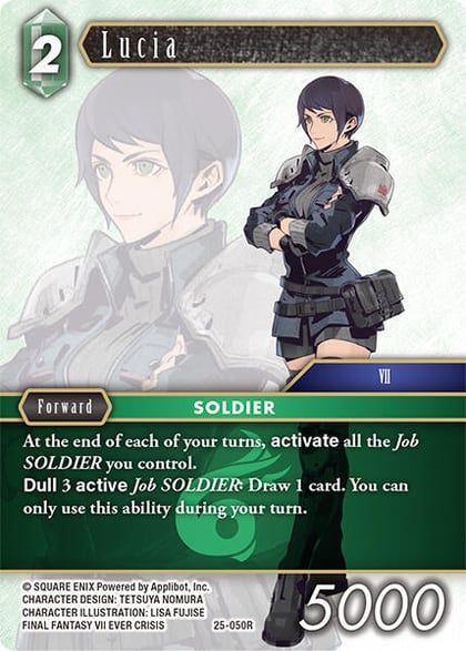 Lucia, Tears of the Planet 25-050R