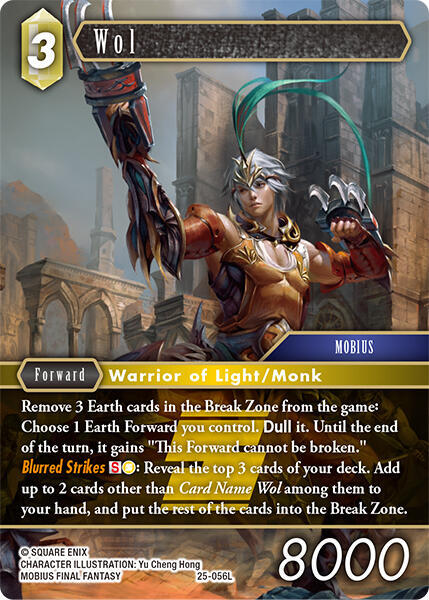 Wol, Tears of the Planet 25-056L