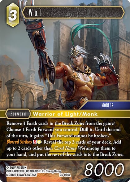 Wol, Tears of the Planet 25-056L