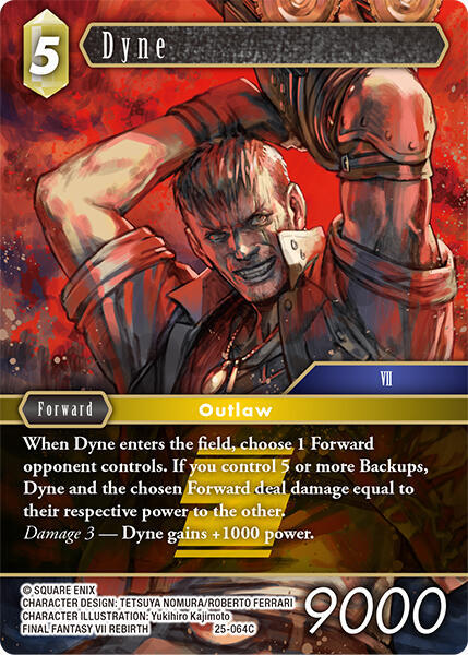 Dyne, Tears of the Planet 25-064C