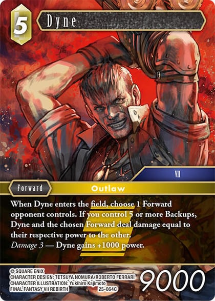 Dyne, Tears of the Planet 25-064C