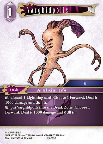 Varghidpolis, Tears of the Planet 25-069C