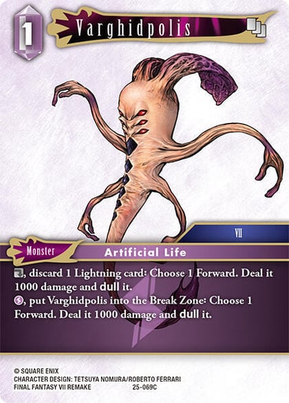 Varghidpolis, Tears of the Planet 25-069C