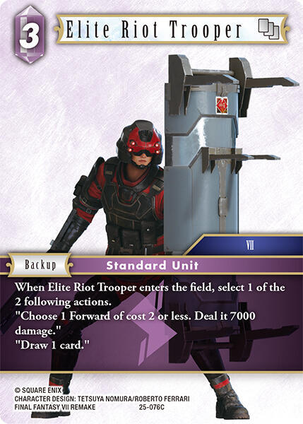Elite Riot Trooper, Tears of the Planet 25-076C