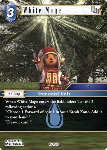White Mage, Tears of the Planet 25-094C