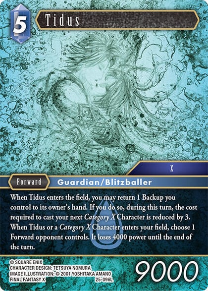 Tidus, Tears of the Planet 25-096L