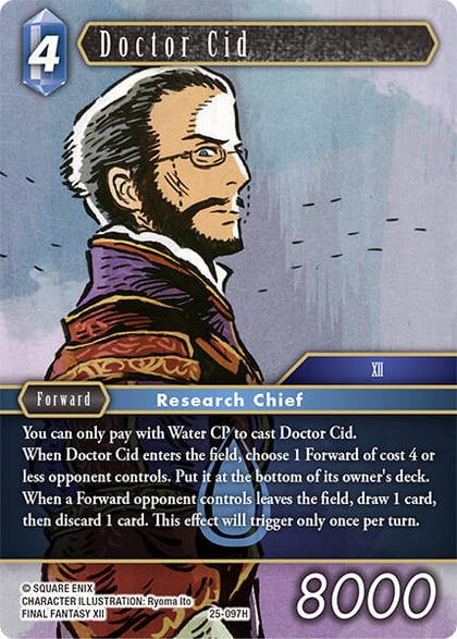 Doctor Cid, Tears of the Planet 25-097H