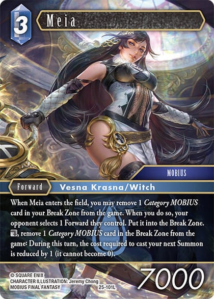 Meia, Tears of the Planet 25-101L