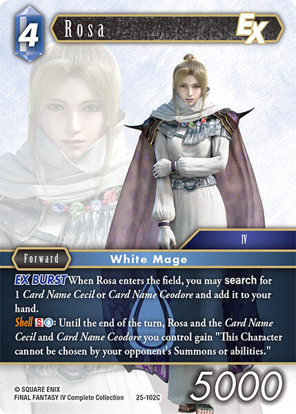 Rosa EX, Tears of the Planet 25-102C