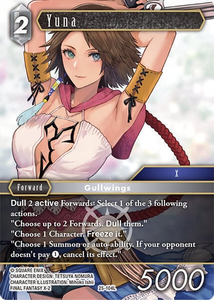 Yuna (25-104L), Tears of the Planet 25-104L