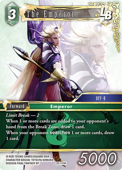 The Emperor LB, Tears of the Planet 25-111H