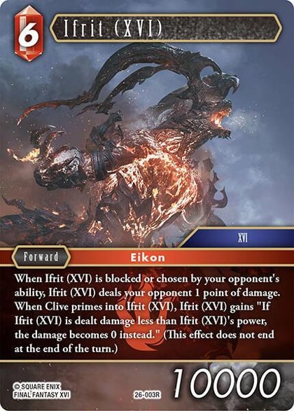 Ifrit (XVI), Gunslinger in the Abyss 26-003R
