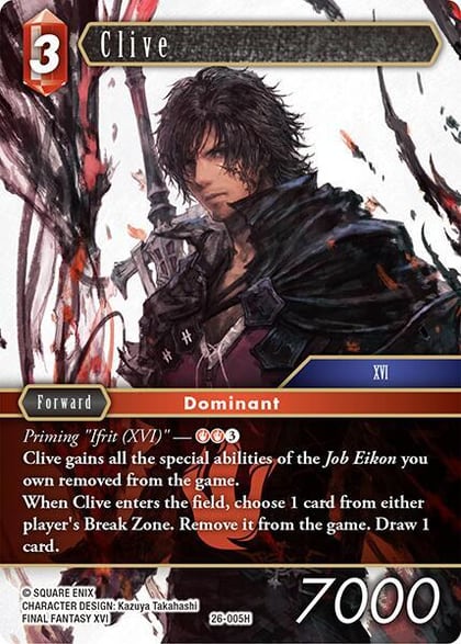 Clive, Gunslinger in the Abyss 26-005H