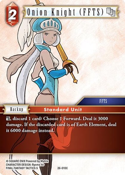 Onion Knight (FFTS), Gunslinger in the Abyss 26-010C