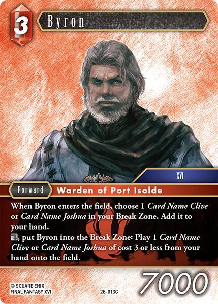 Byron, Gunslinger in the Abyss 26-013C