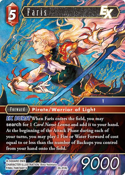 Faris EX, Gunslinger in the Abyss 26-014L