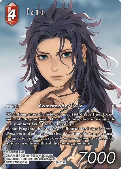 Fang (Full Art), Gunslinger in the Abyss 26-015H