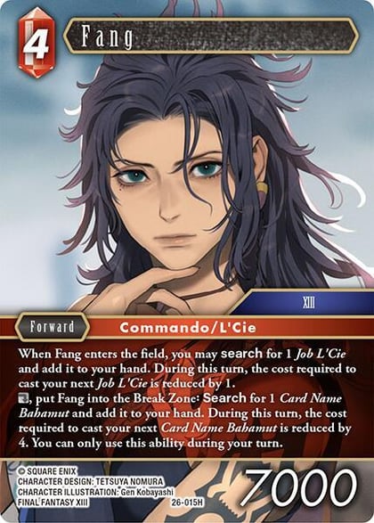 Fang, Gunslinger in the Abyss 26-015H