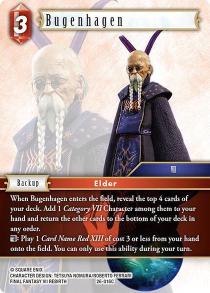 Bugenhagen, Gunslinger in the Abyss 26-016C