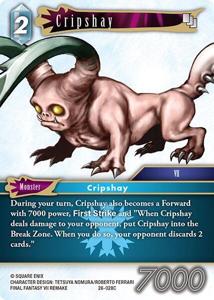 Cripshay, Gunslinger in the Abyss 26-028C