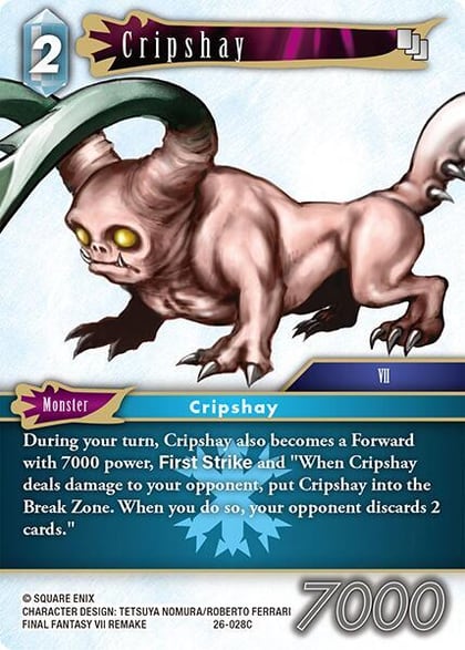 Cripshay, Gunslinger in the Abyss 26-028C