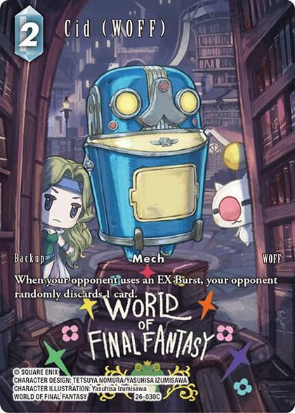 Cid (WOFF) (Full Art), Gunslinger in the Abyss 26-030C