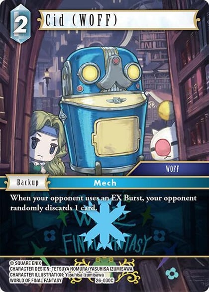 Cid (WOFF), Gunslinger in the Abyss 26-030C