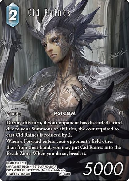 Cid Raines (Full Art), Gunslinger in the Abyss 26-031H