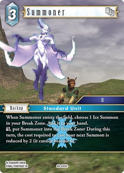 Summoner, Gunslinger in the Abyss 26-033C