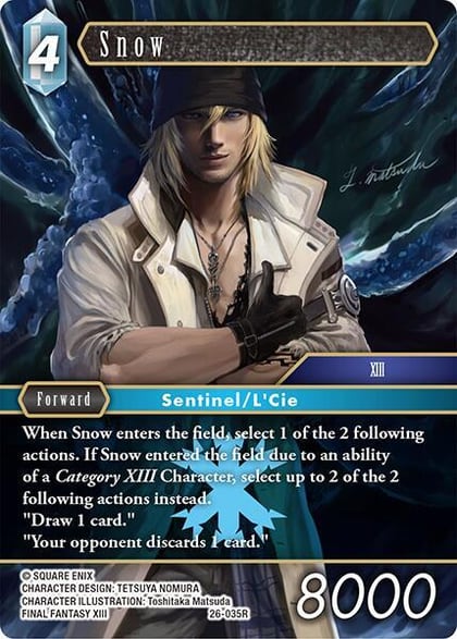 Snow, Gunslinger in the Abyss 26-035R