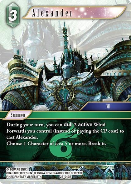 Alexander, Gunslinger in the Abyss 26-042R