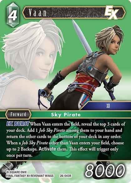 Vaan EX, Gunslinger in the Abyss 26-043R