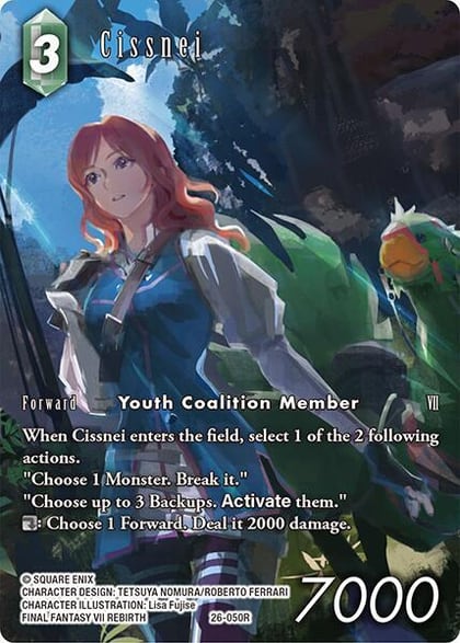 Cissnei (Full Art), Gunslinger in the Abyss 26-050R