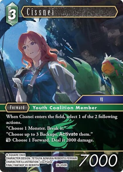 Cissnei, Gunslinger in the Abyss 26-050R
