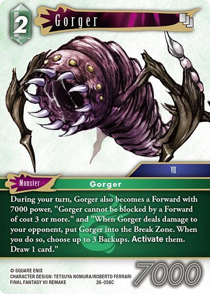 Gorger, Gunslinger in the Abyss 26-056C