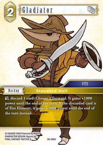 Gladiator, Gunslinger in the Abyss 26-068C