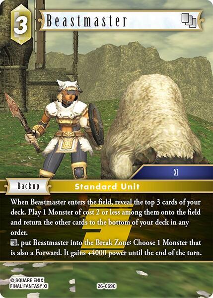 Beastmaster, Gunslinger in the Abyss 26-069C