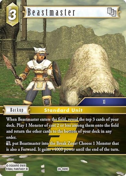 Beastmaster, Gunslinger in the Abyss 26-069C
