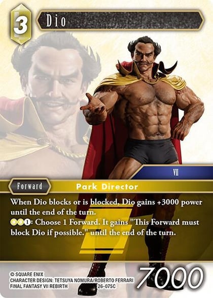 Dio, Gunslinger in the Abyss 26-075C