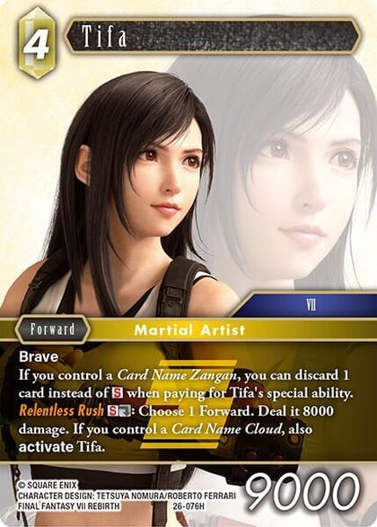 Tifa, Gunslinger in the Abyss 26-076H