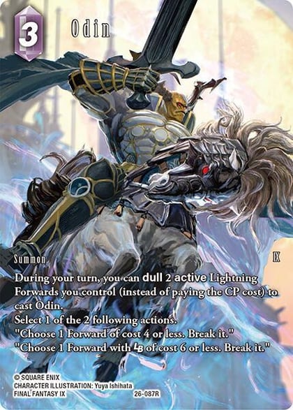Odin (Full Art), Gunslinger in the Abyss 26-087R