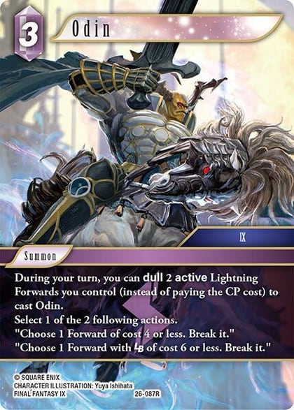 Odin, Gunslinger in the Abyss 26-087R