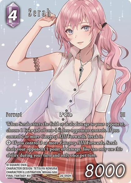 Serah (Full Art), Gunslinger in the Abyss 26-092H