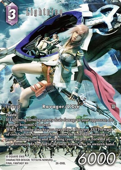 Lightning (Full Art), Gunslinger in the Abyss 26-098L