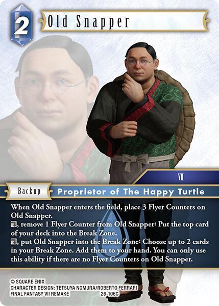 Old Snapper, Gunslinger in the Abyss 26-106C