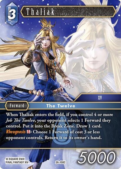 Thaliak, Gunslinger in the Abyss 26-108C