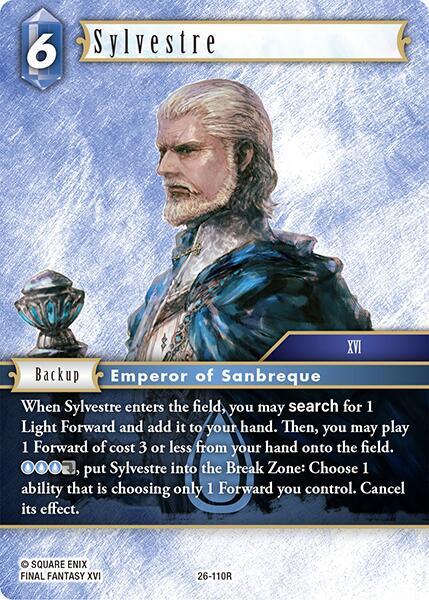 Sylvestre, Gunslinger in the Abyss 26-110R