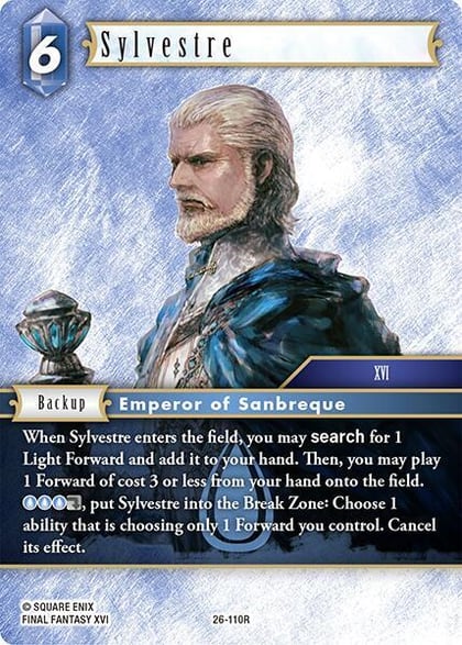Sylvestre, Gunslinger in the Abyss 26-110R