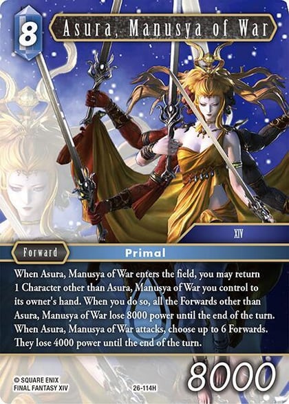 Asura, Manusya of War, Gunslinger in the Abyss 26-114H