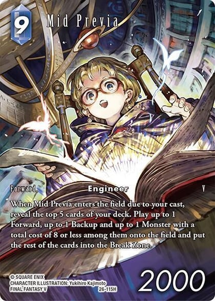 Mid Previa (Full Art), Gunslinger in the Abyss 26-115H